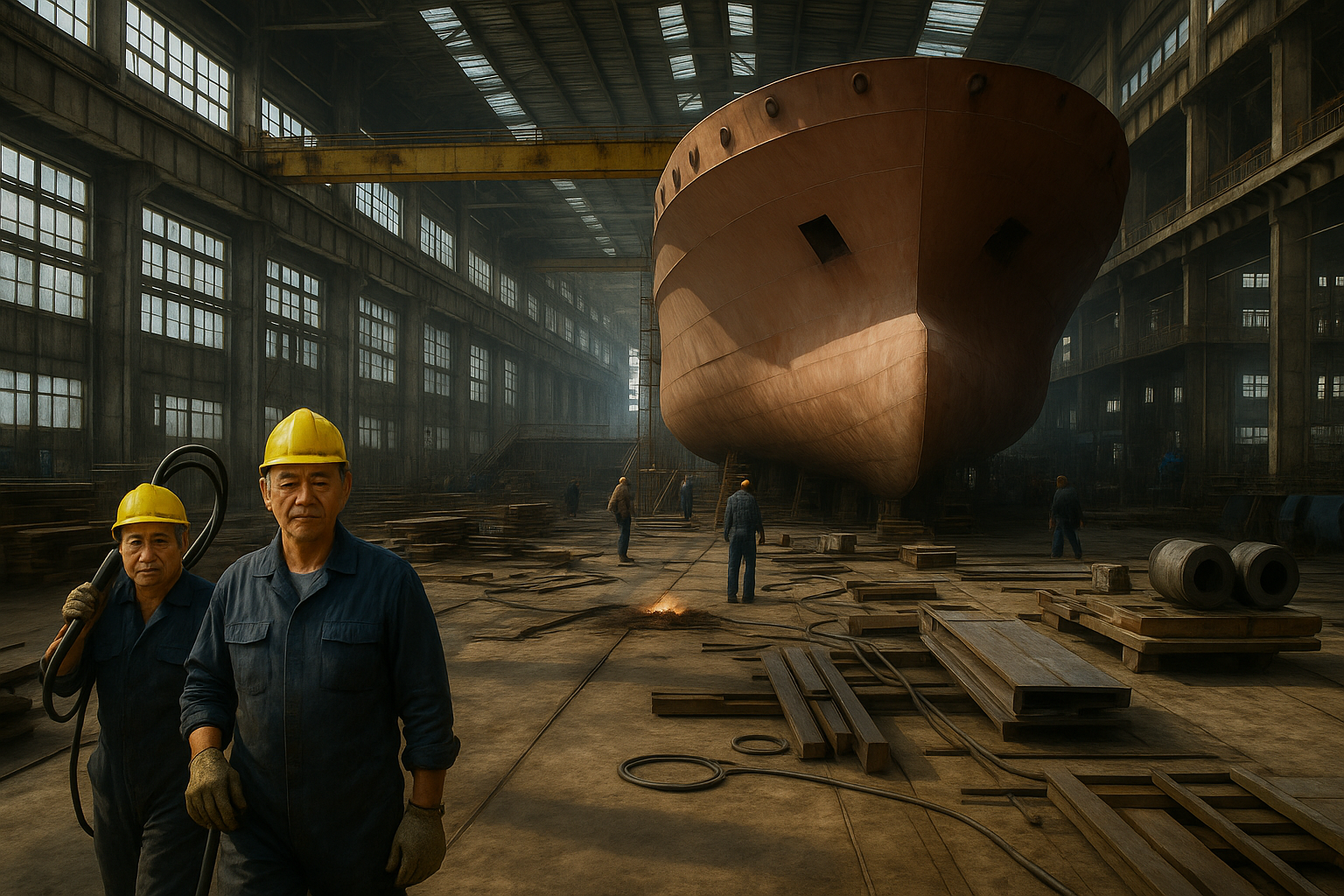 Shipbuilding Factory Shipbuilding Factory